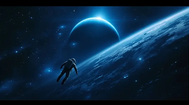 星际探索科幻电影封面
