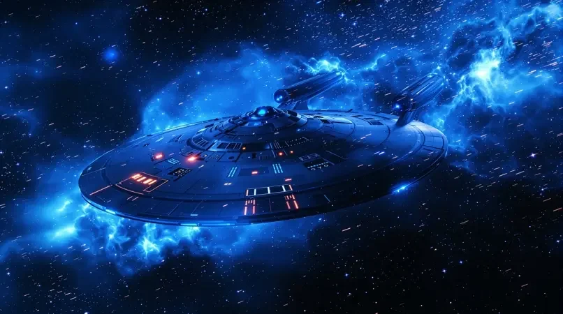 星际迷航科幻电影封面